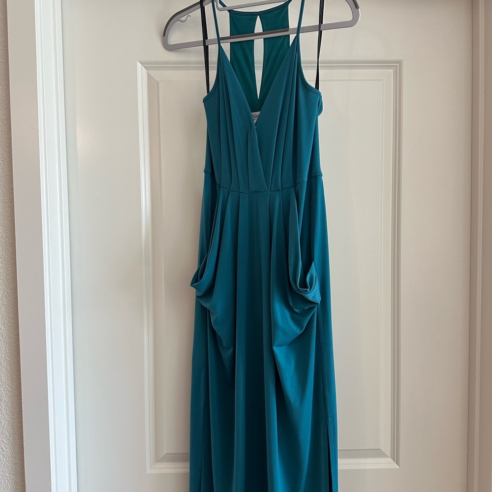 Elegant Teal Sleeveless Dress - BCBGeneration - size xs